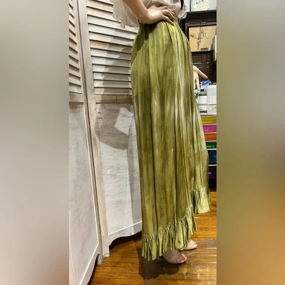 Zara washed satin tie dye skirt; new - no tags, XS - Picture 3 of 5